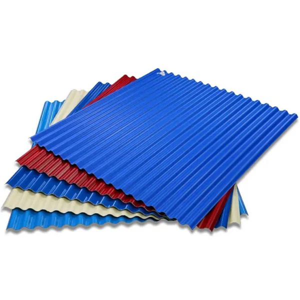 Vlnitá deska stavebního materiálu